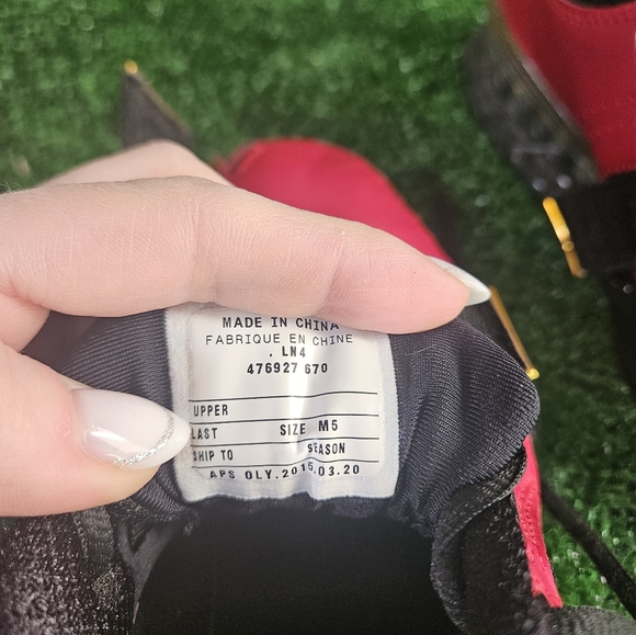 Nike Romaleos 2 Varsity Red Metallic Gold - Picture 9 of 9